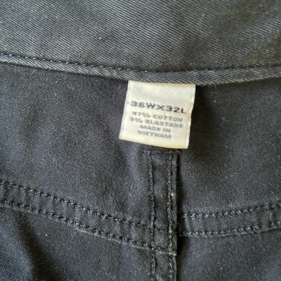 NAUTICA Slim Fit Men’s Dark Blue Zip Up Pants. Size 36Wx32L. - Picture 5 of 6